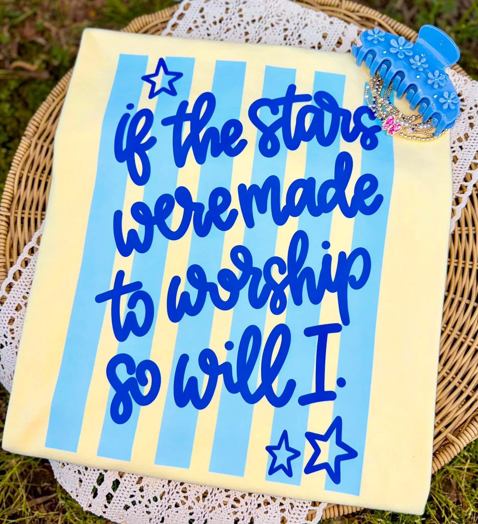 If the stars were made to worship