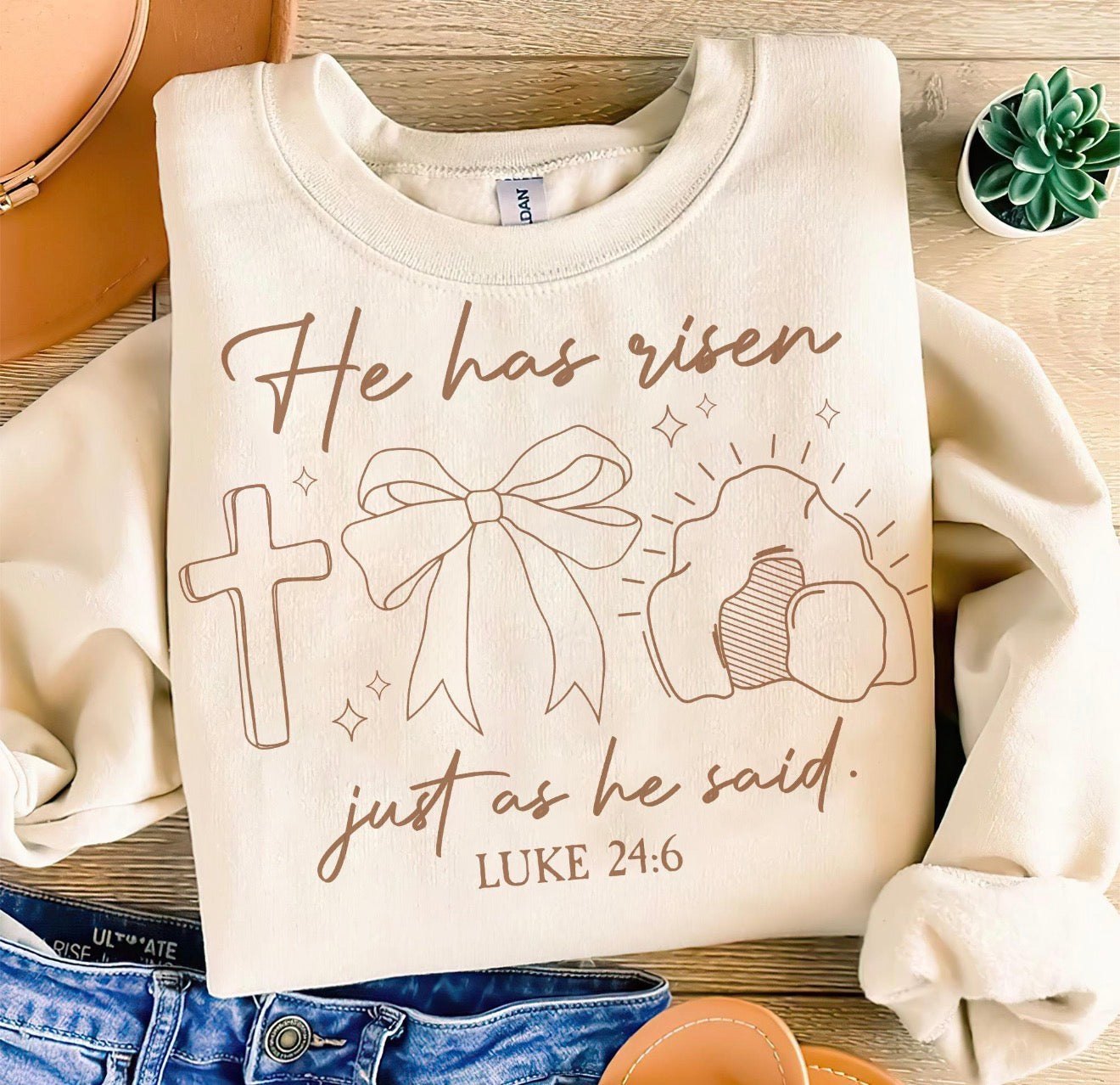 He has risen