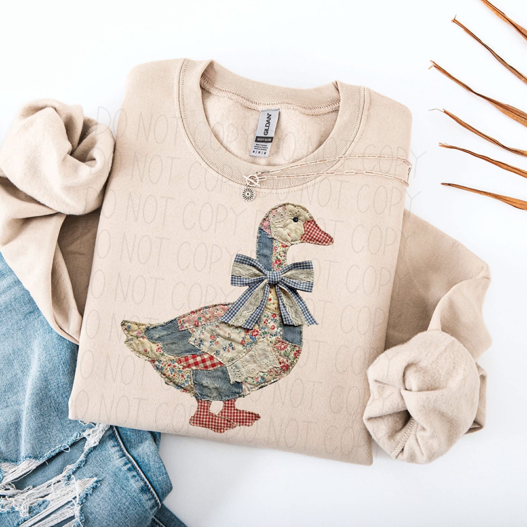 Patchwork duck