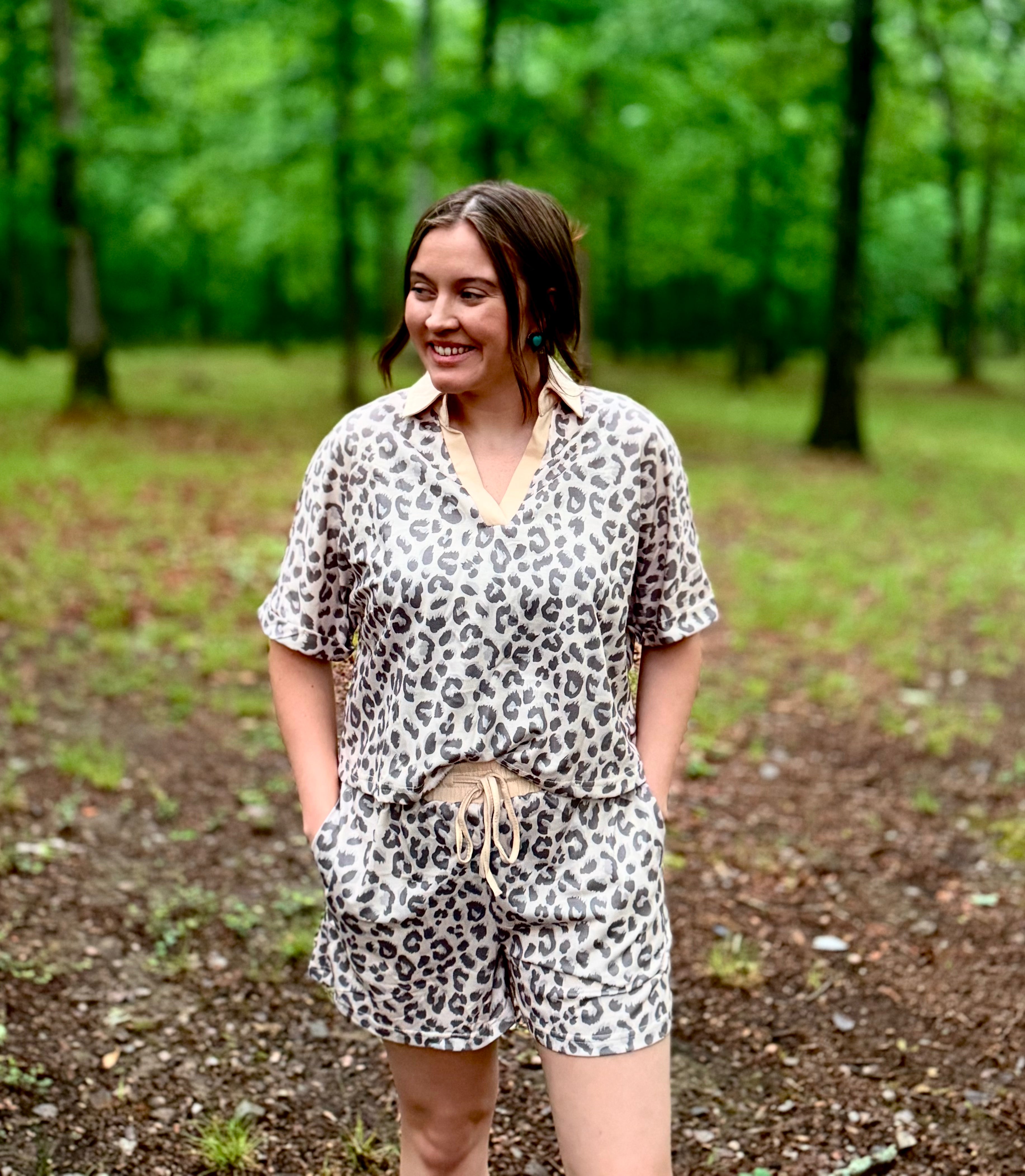 Wildly Effortless Leopard Set