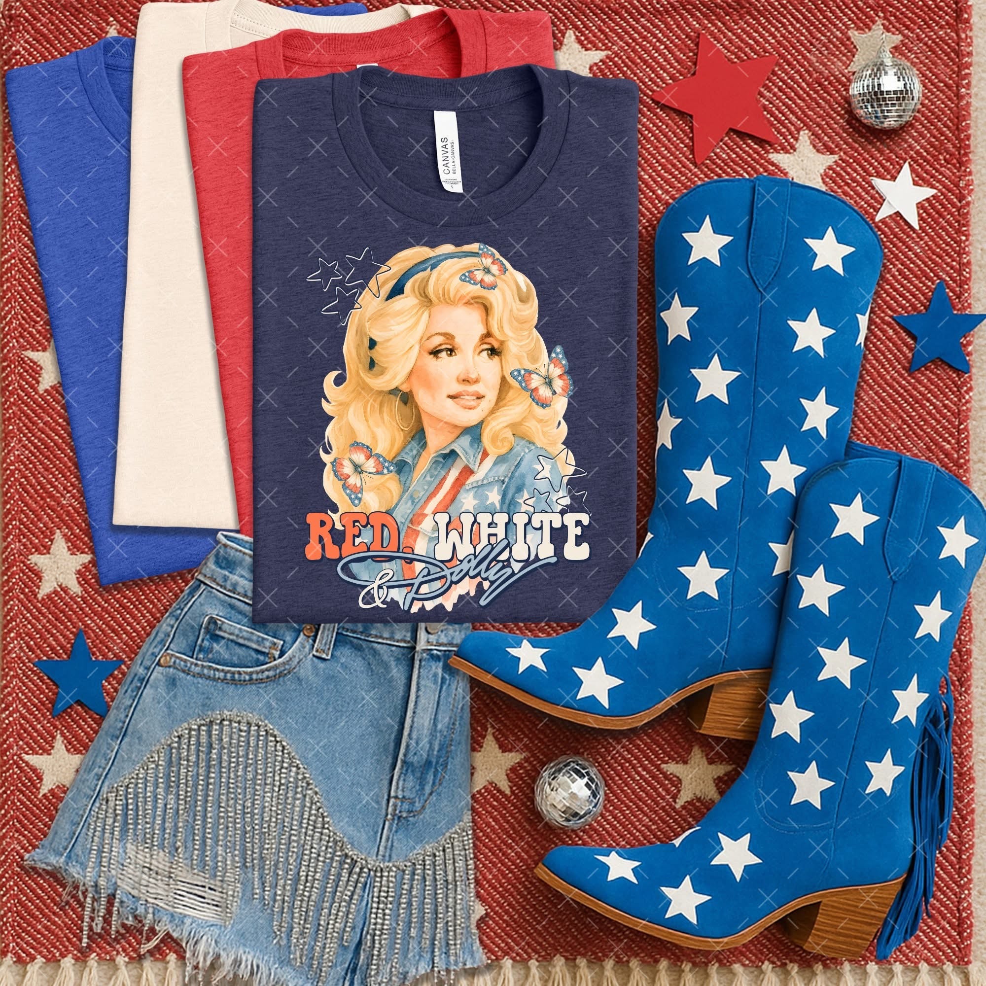 Red, White, & Dolly
