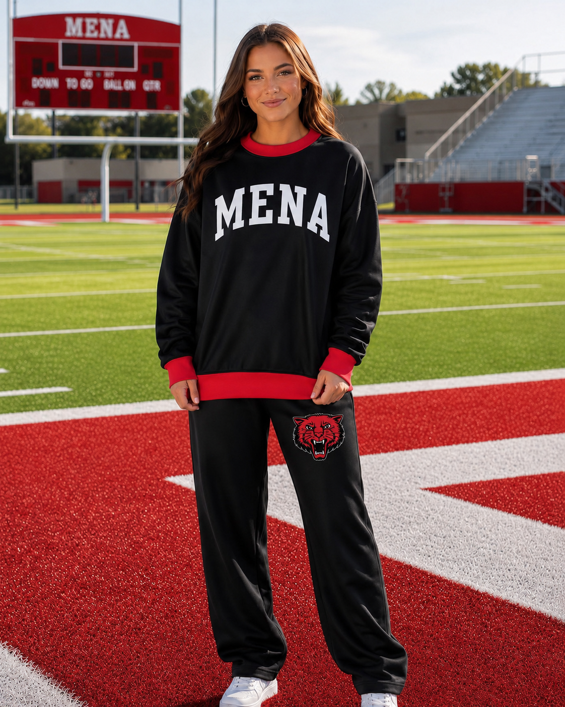 Mena Mock Neck Sweater and Pants (Adults)